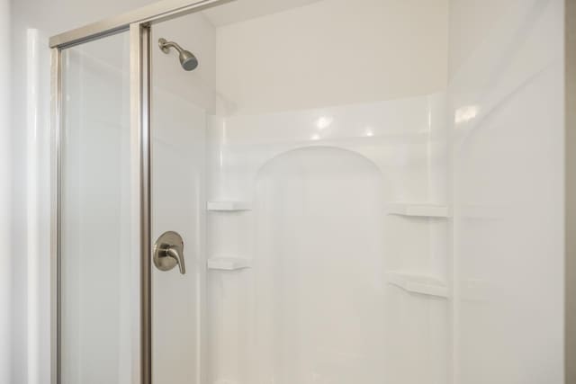 158 Oasis Dr, La Vergne, TN 37086 - interior details featuring a shower stall