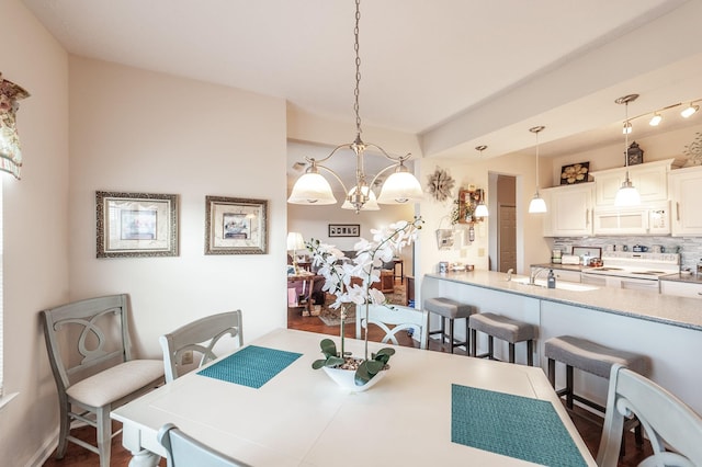 903 Churchill Xing, Madison, TN 37115 - dining area with a chandelier