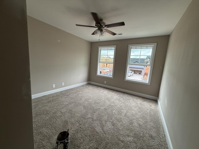 205 Cardinal Crk, Clarksville, TN 37040 - carpeted spare room with a ceiling fan and baseboards