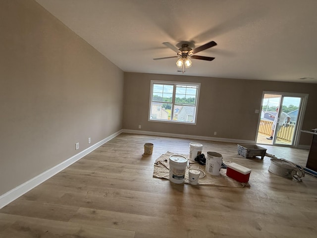 205 Cardinal Crk, Clarksville, TN 37040 - spare room featuring healthy amount of natural light, ceiling fan, and baseboards