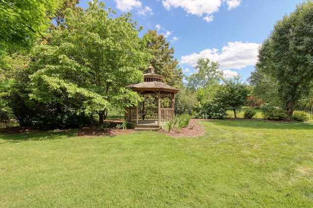 5217 Apple Mill Ct, Brentwood, TN 37027 - view of yard featuring a gazebo