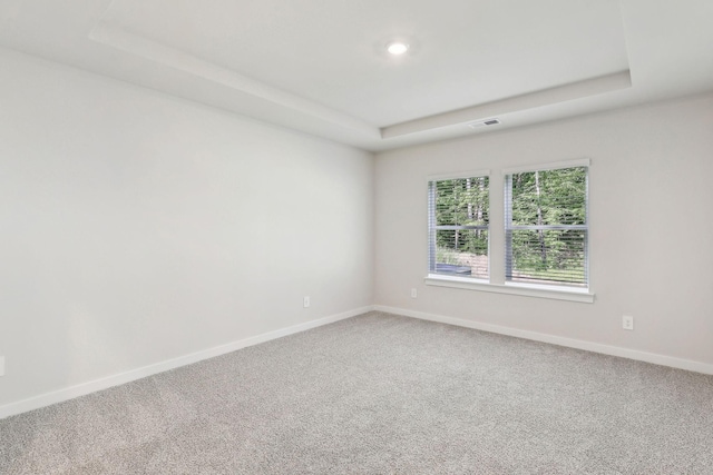 708 Brody Ct, Antioch, TN 37013 - empty room with a raised ceiling, carpet, and recessed lighting