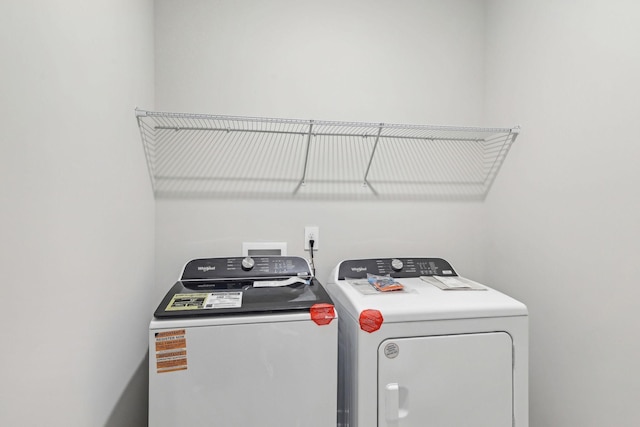 708 Brody Ct, Antioch, TN 37013 - laundry area featuring separate washer and dryer
