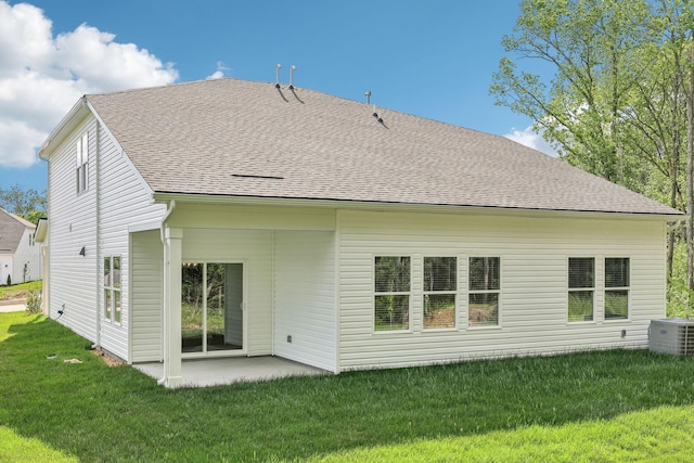 708 Brody Ct, Antioch, TN 37013 - back of house featuring a lawn, a patio, and roof with shingles