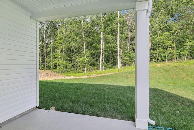 708 Brody Ct, Antioch, TN 37013 - view of grassy yard with a forest view