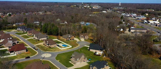5020 E Mayflower Ct, Greenbrier, TN 37073 - aerial view featuring a residential view
