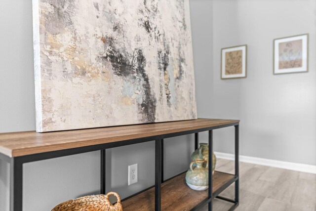 1060 Campbell Ave, Gallatin, TN 37066 - interior details with baseboards and wood finished floors
