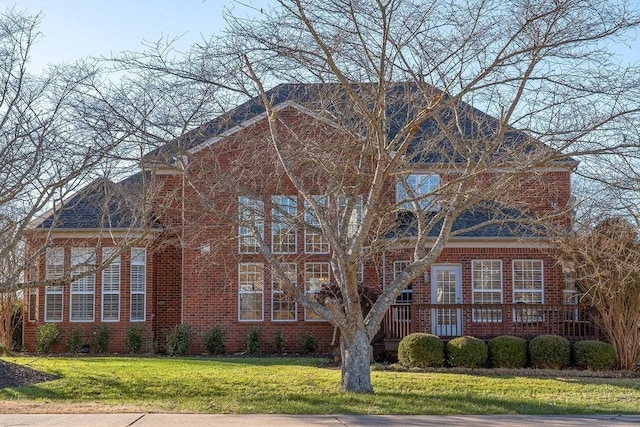 908 Plantation Blvd, Gallatin, TN 37066 - view of front of property with a front lawn and brick siding