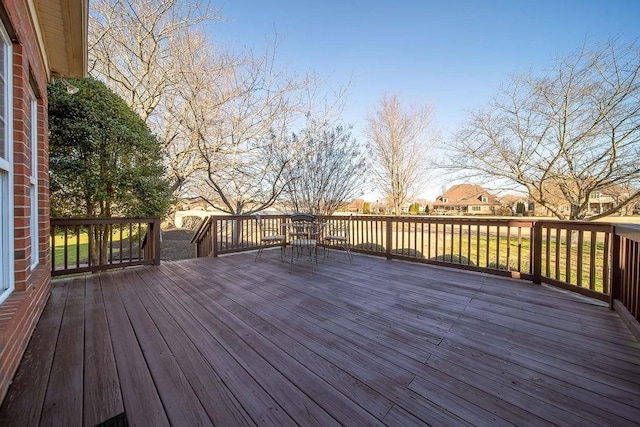 908 Plantation Blvd, Gallatin, TN 37066 - wooden deck with a residential view