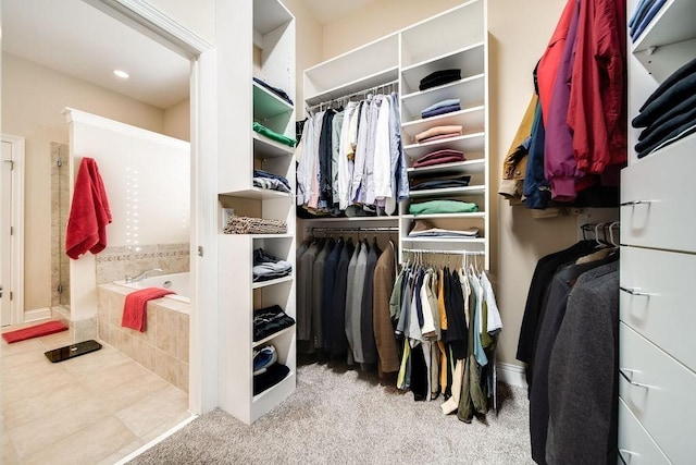 908 Plantation Blvd, Gallatin, TN 37066 - walk in closet featuring carpet