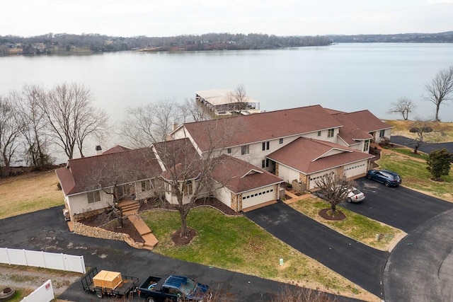 144 Tanasi Shr, Gallatin, TN 37066 - bird's eye view featuring a residential view and a water view