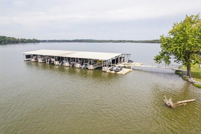 144 Tanasi Shr, Gallatin, TN 37066 - dock area featuring a water view