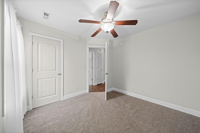 568 Tracy Ln, Clarksville, TN 37040 - unfurnished bedroom featuring carpet and a ceiling fan