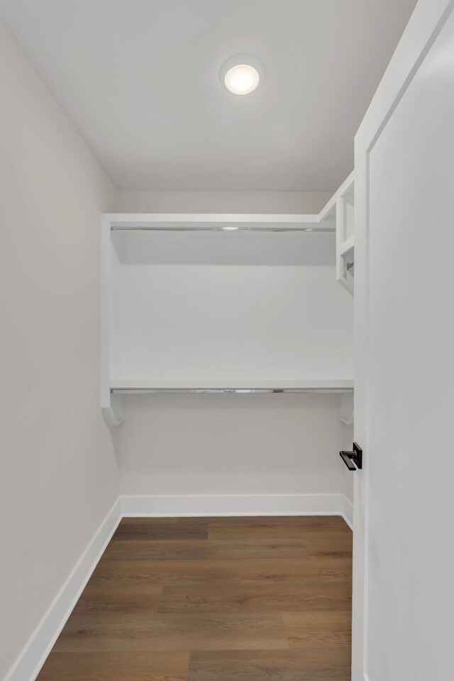 1016 W Kirkland Ave Unit C, Nashville, TN 37216 - walk in closet with wood finished floors