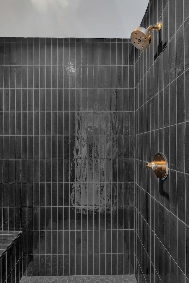 1016 W Kirkland Ave Unit C, Nashville, TN 37216 - bathroom with a tile shower