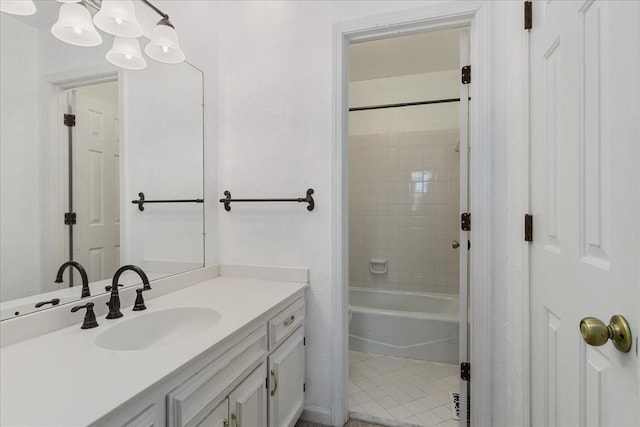 975 General George Patton Rd, Nashville, TN 37221 - bathroom with tile patterned floors, bathing tub / shower combination, and vanity
