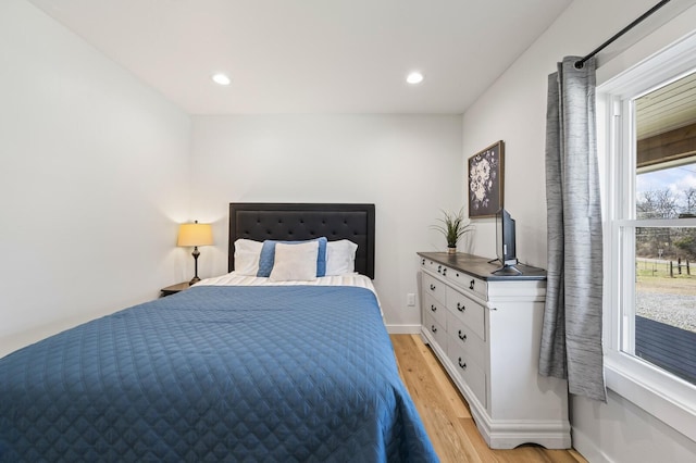 744 Dobbins Pike, Gallatin, TN 37066 - bedroom featuring light wood-style flooring and recessed lighting