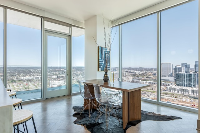 1616 W End Ave Unit 2602, Nashville, TN 37203 - office space featuring a view of city and expansive windows