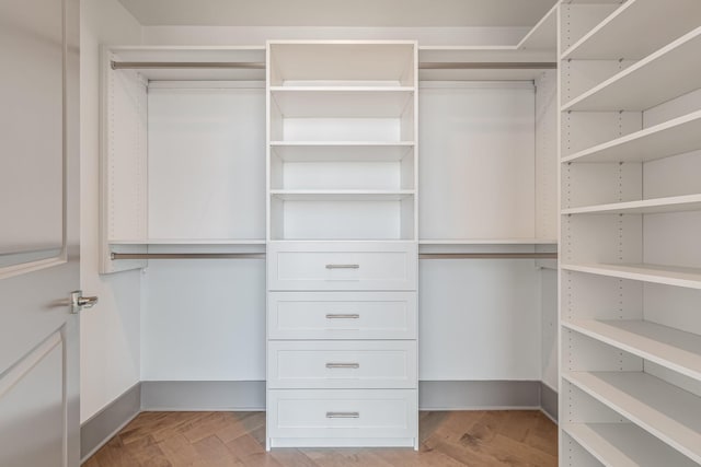 1616 W End Ave Unit 2602, Nashville, TN 37203 - spacious closet featuring light wood-style flooring