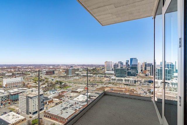 1616 W End Ave Unit 2602, Nashville, TN 37203 - balcony featuring a city view