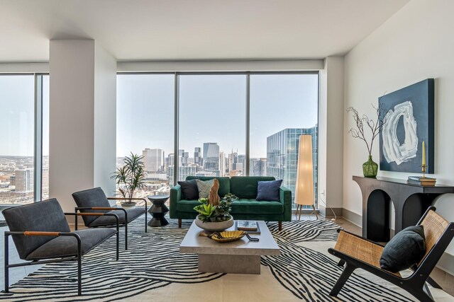 1616 W End Ave Unit 2602, Nashville, TN 37203 - living area with a city view