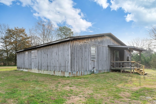 view of outdoor structure