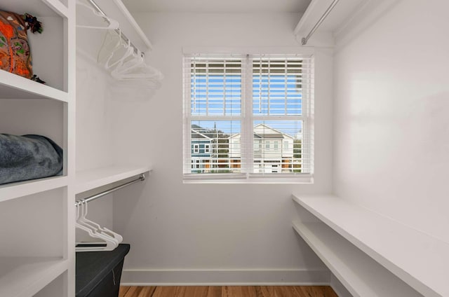 4009B Indiana Ave, Nashville, TN 37209 - spacious closet with wood finished floors