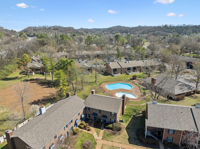 drone / aerial view