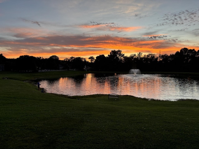 property view of water