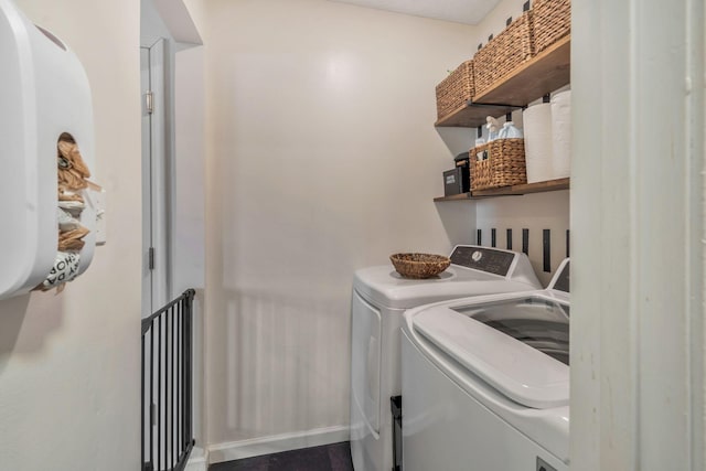3355 Clearwater Dr, Clarksville, TN 37042 - laundry area featuring laundry area and separate washer and dryer