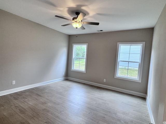 443 Generosity Way, Smyrna, TN 37167 - spare room with a ceiling fan, wood finished floors, and baseboards
