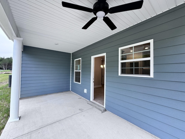 443 Generosity Way, Smyrna, TN 37167 - view of patio with ceiling fan