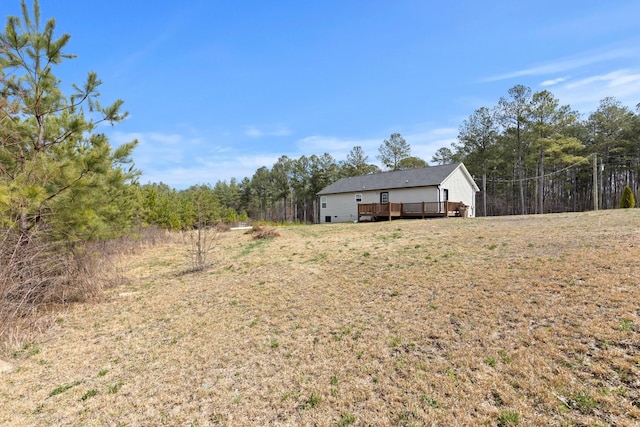 2619 Prospect Rd, Dalton, GA 30721 - view of yard with a deck