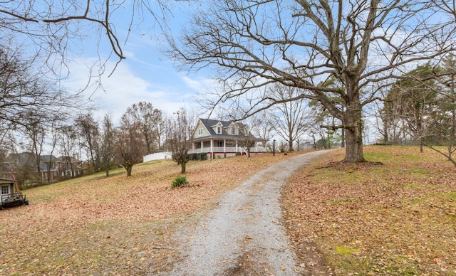 exterior space with driveway