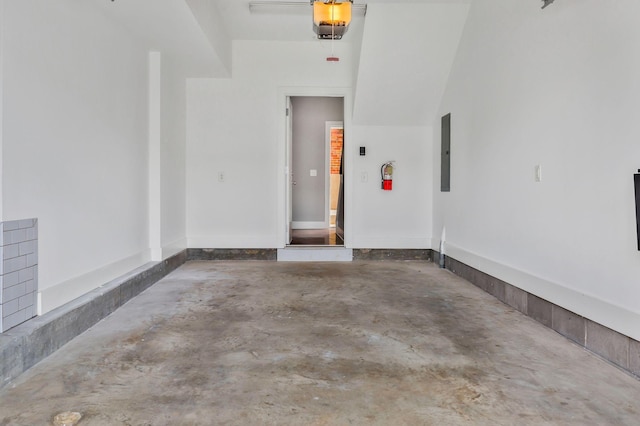 2003 Convent Pl Unit 6, Nashville, TN 37212 - garage with electric panel and a garage door opener