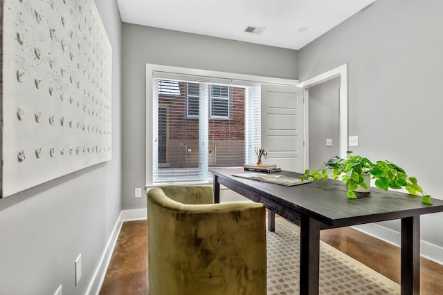 2003 Convent Pl Unit 6, Nashville, TN 37212 - home office with baseboards and finished concrete flooring