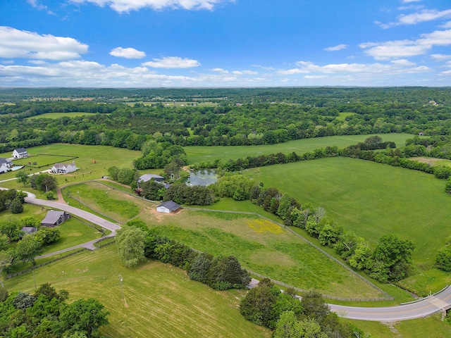 6923 Cross Keys Rd, College Grove, TN 37046 - drone / aerial view with a rural view