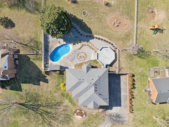 drone / aerial view