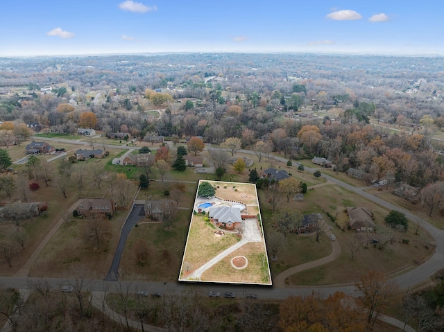 drone / aerial view