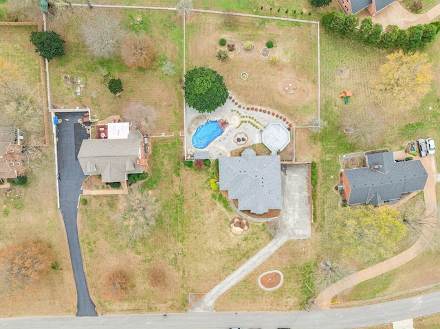 drone / aerial view