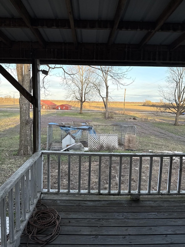 502 S Trenton St, Rutherford, TN 38369 - view of wooden deck