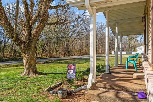 112 Shasteen St, Estill Springs, TN 37330 - view of yard with covered porch