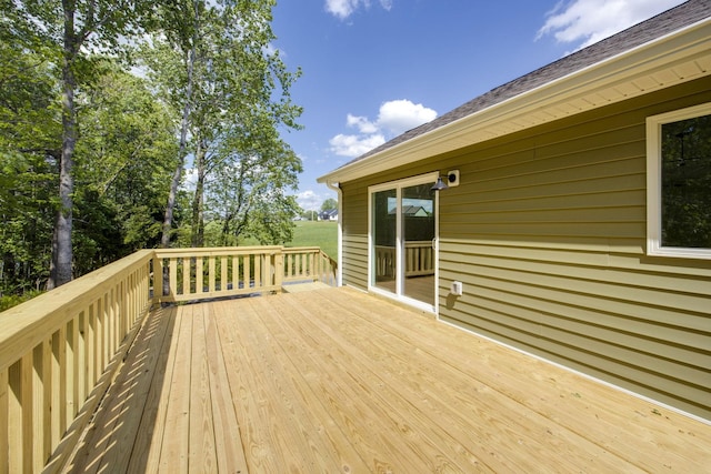 view of deck