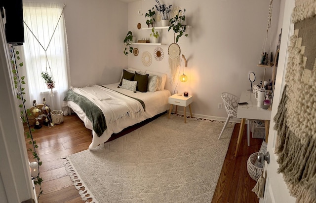 123 Hubbard St, Hohenwald, TN 38462 - bedroom with wood-type flooring