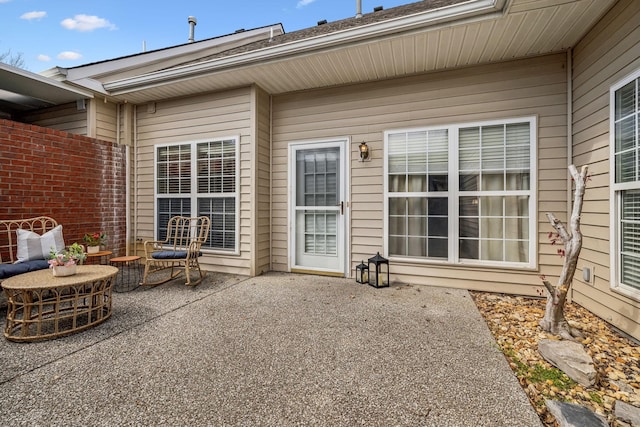 view of patio / terrace