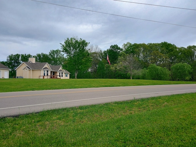 view of road