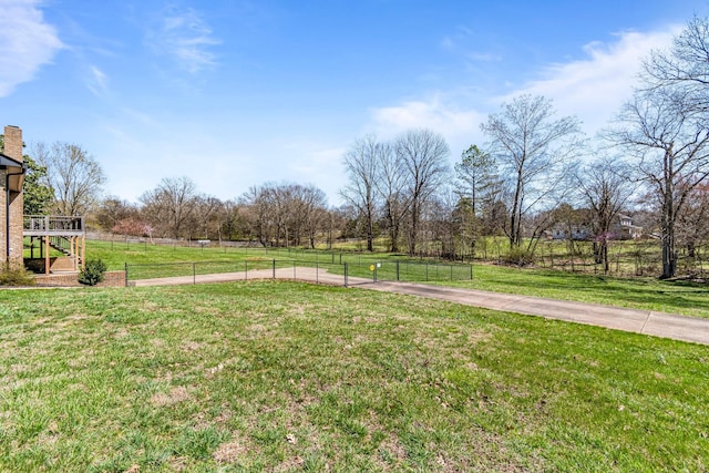 1106 Roseland Dr, Columbia, TN 38401 - view of yard with fence and a rural view