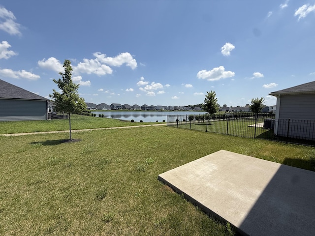 3706 Mathewson Way, Murfreesboro, TN 37128 - view of yard with a water view and a patio area