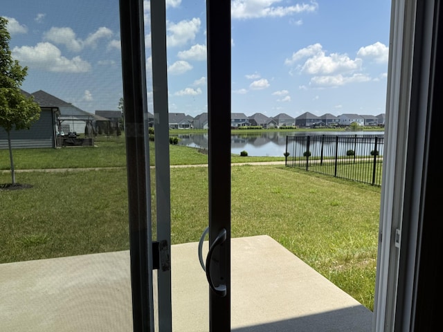 3706 Mathewson Way, Murfreesboro, TN 37128 - entryway featuring a residential view and a water view