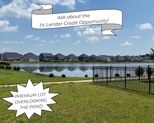 3706 Mathewson Way, Murfreesboro, TN 37128 - water view with nearby suburban area